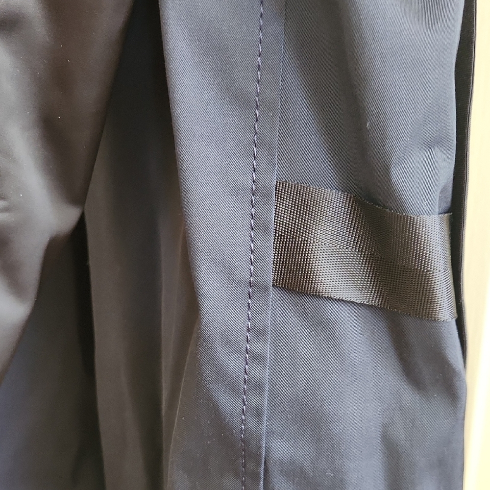 Coach Blue Trench Coat Classic Style - Picture 11 of 13